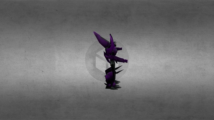 Vehicon Jet - Transformers Prime: The Game (Wii) 3D Model