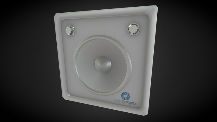Speakers 3D Model