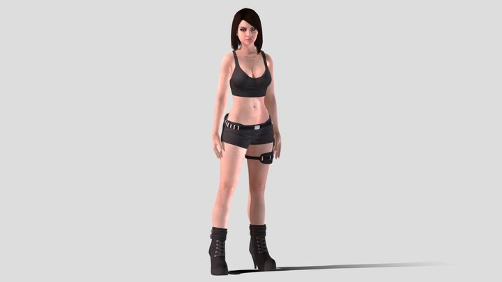 Assistant - Hot Adventurer Outfit 3D Model
