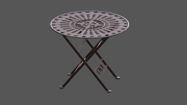 Outdoor Table 3D Model