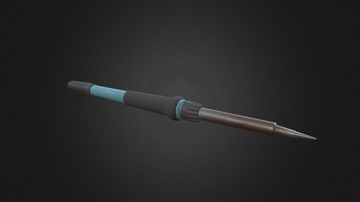 Soldering Iron 3D Model