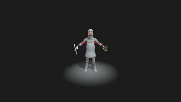 Knight 3D Model