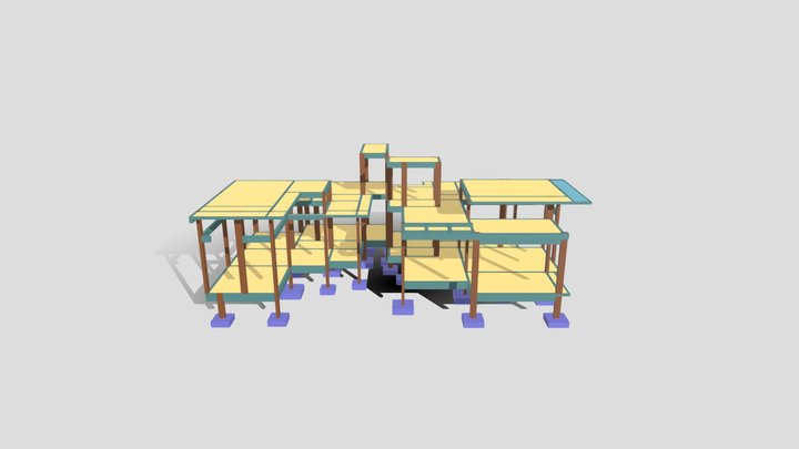 3D Clayton geminadas 3D Model