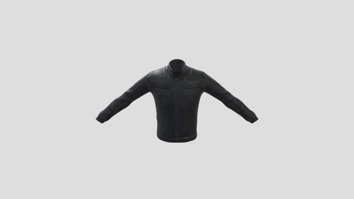 Leather Jacket 3D Model