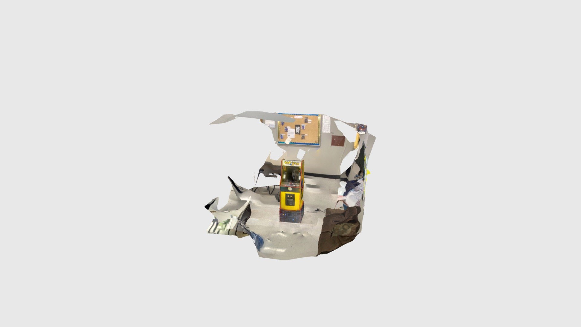 Pac-Man arcade broken topology - Download Free 3D model by ...