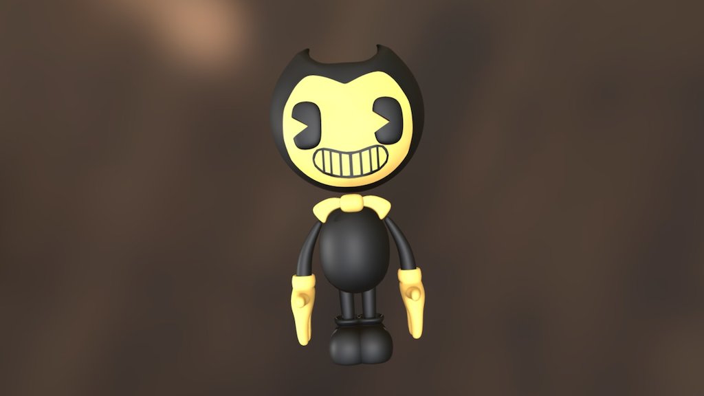 BLENDER 2.8 DOWNLOAD] HD Ink Bendy Model Release by