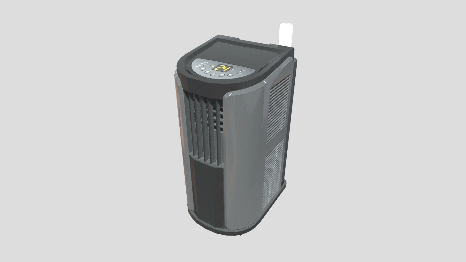 3D BLACK DECKER Floor Portable Air Conditioner - TurboSquid 2041007