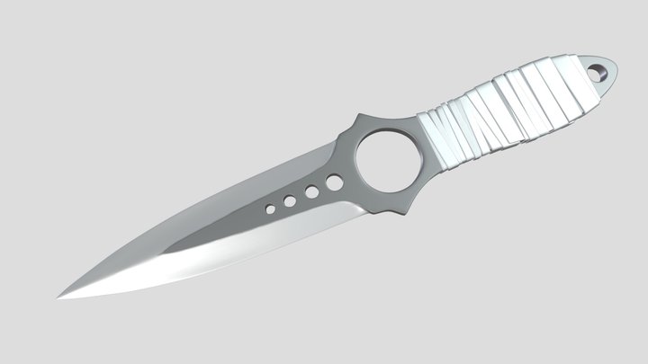 Skeleton knife 3D Model