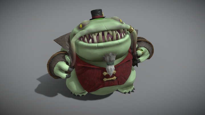 Tahm Kench | Carles Garriga 3D Model