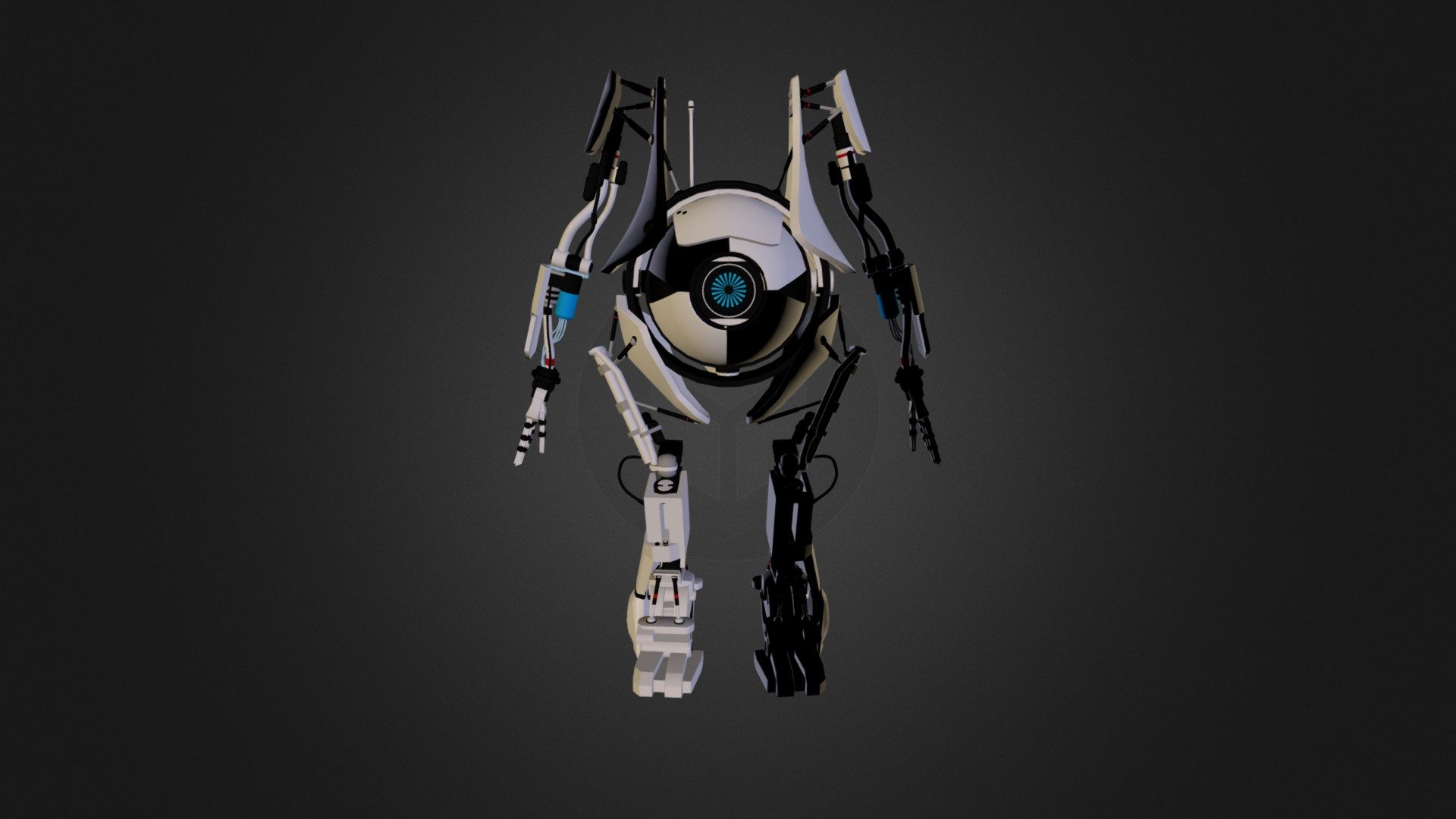 Portal 2 роботы атлас фото 98