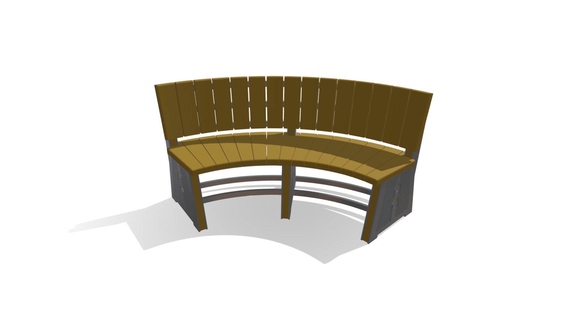 Радиус_скамейка - Download Free 3D model by real_vint [0e03a19] - Sketchfab
