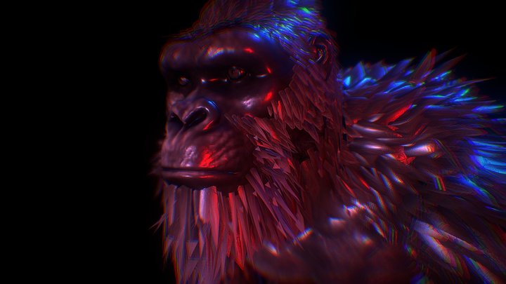 Realistic King Kong Rig – Modelo 3D gratuito STL