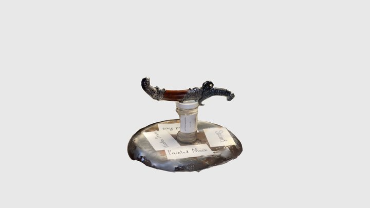 Oya Ceremonial Knife 3D Model