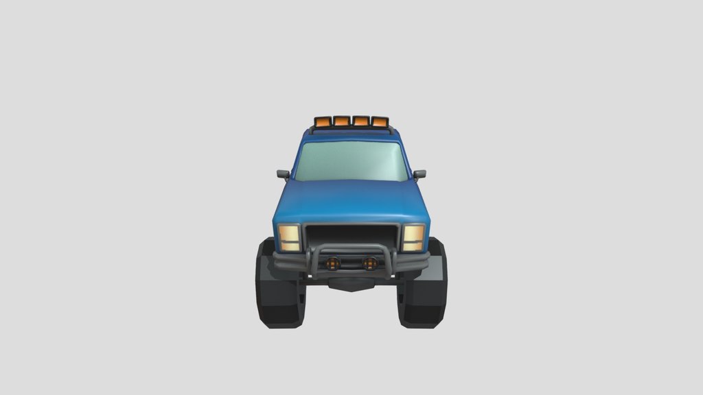 Monster Truck Blue