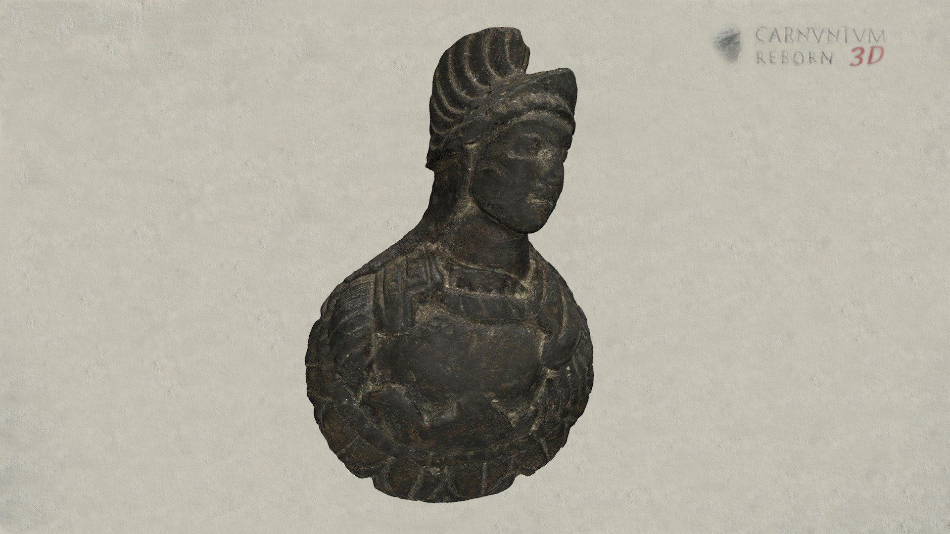 Büste der Minerva — Sketchfab embed 3D viewer