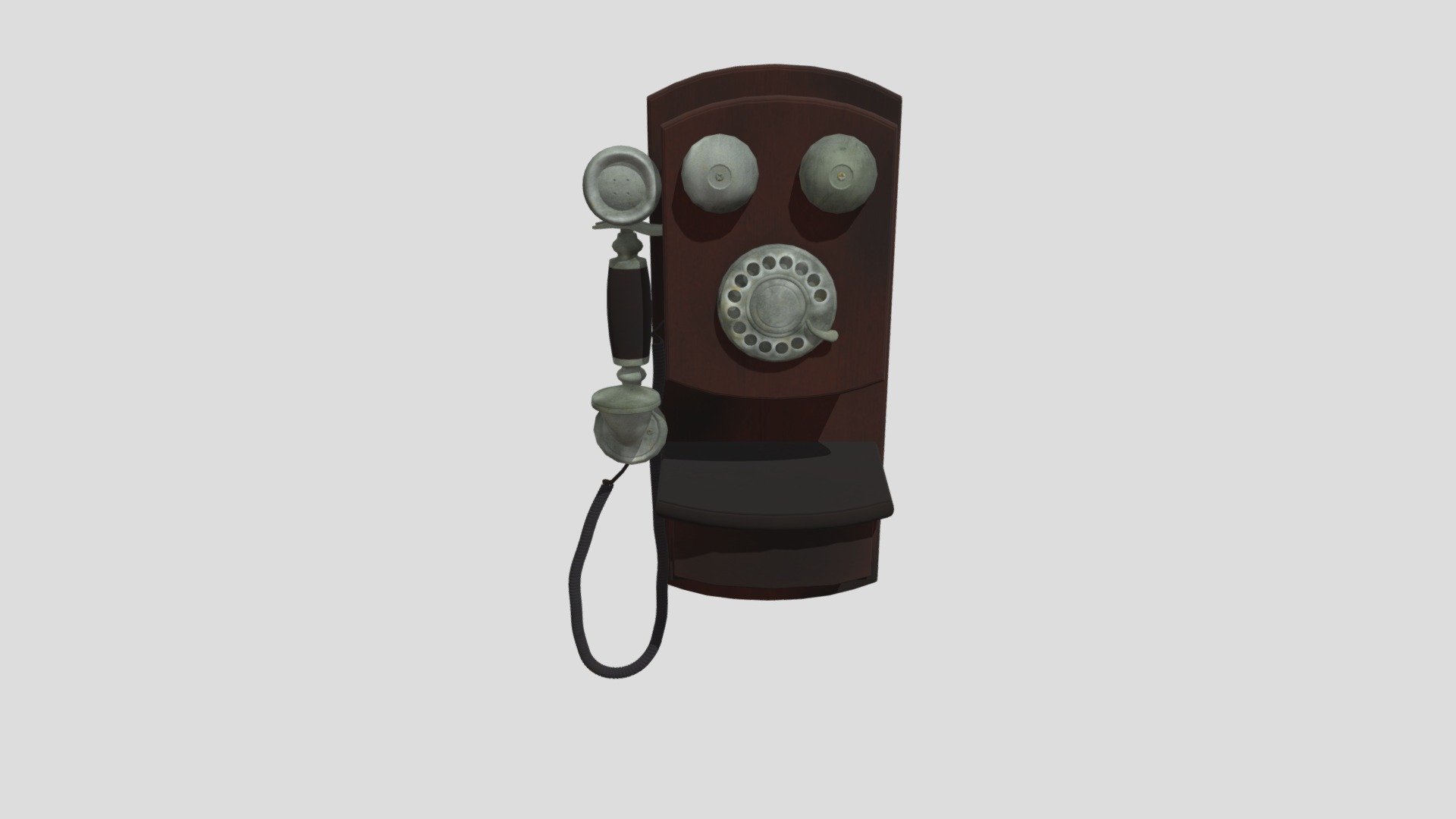 Vintage Telephone - Buy Royalty Free 3D model by Toonz Media Group ...