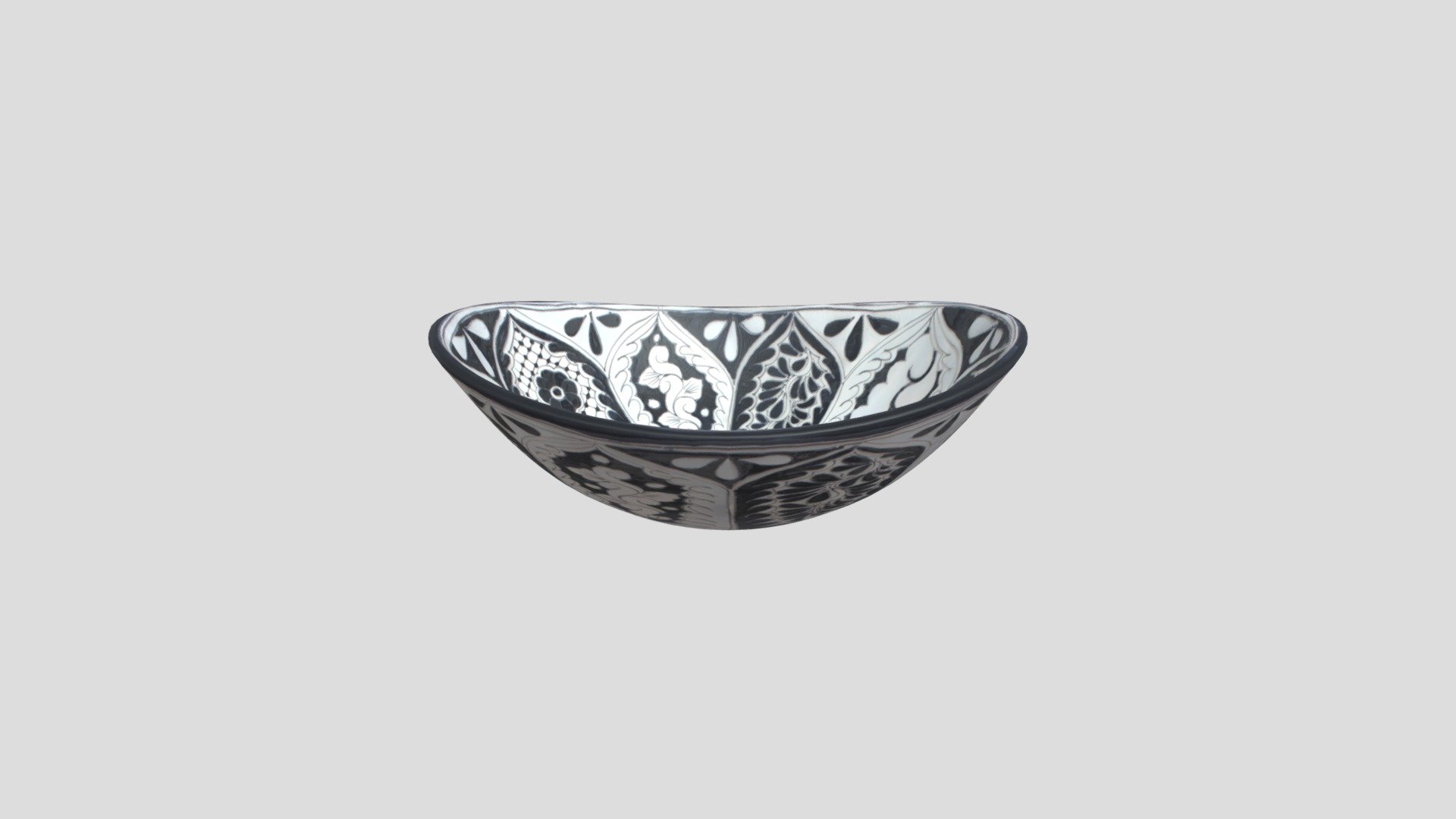 ATALAYA - MEXICAN BLACK AND WHITE SINK