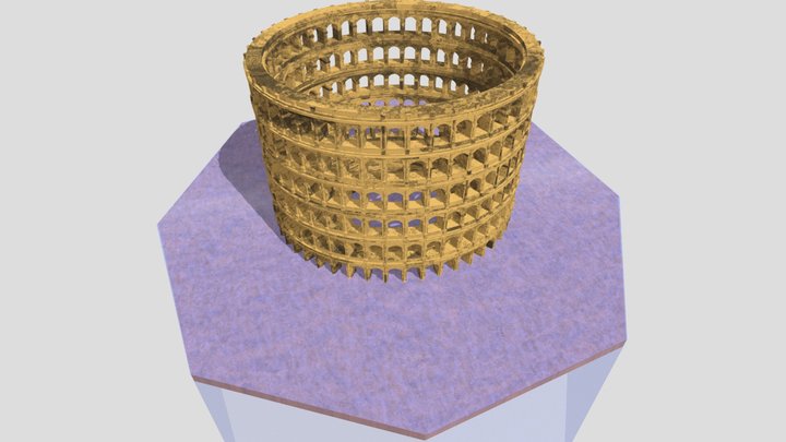 Roman Arena – Kostenloses 3D-Modell STL