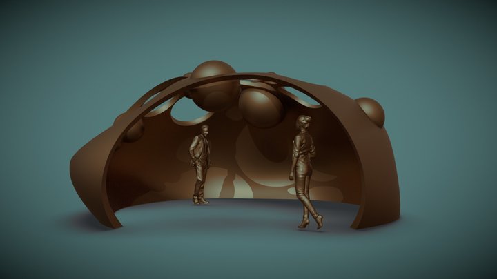 bubbles canopy 3D Model
