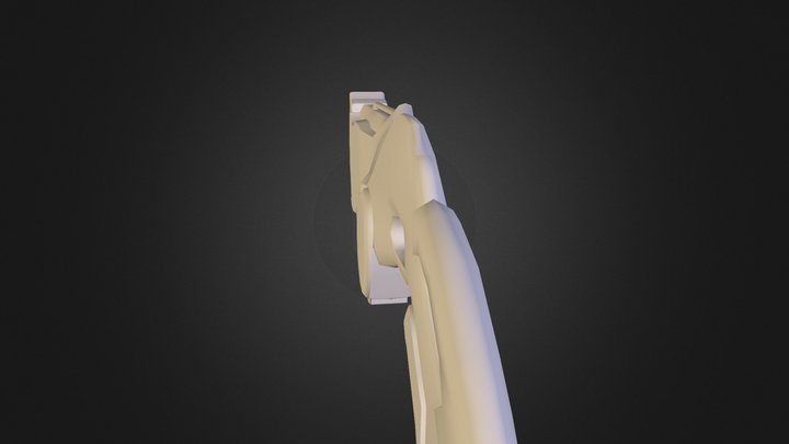 Weapon 2 Low Res 3D Model