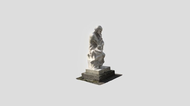 Statue of Paracelsus 3D Model