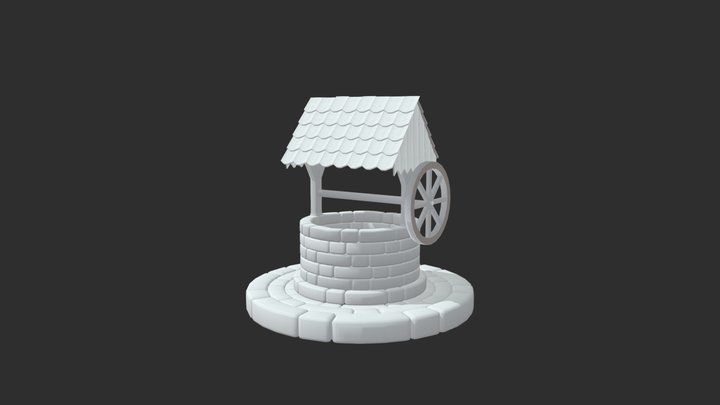 Water Well  (Base Model) 3D Model