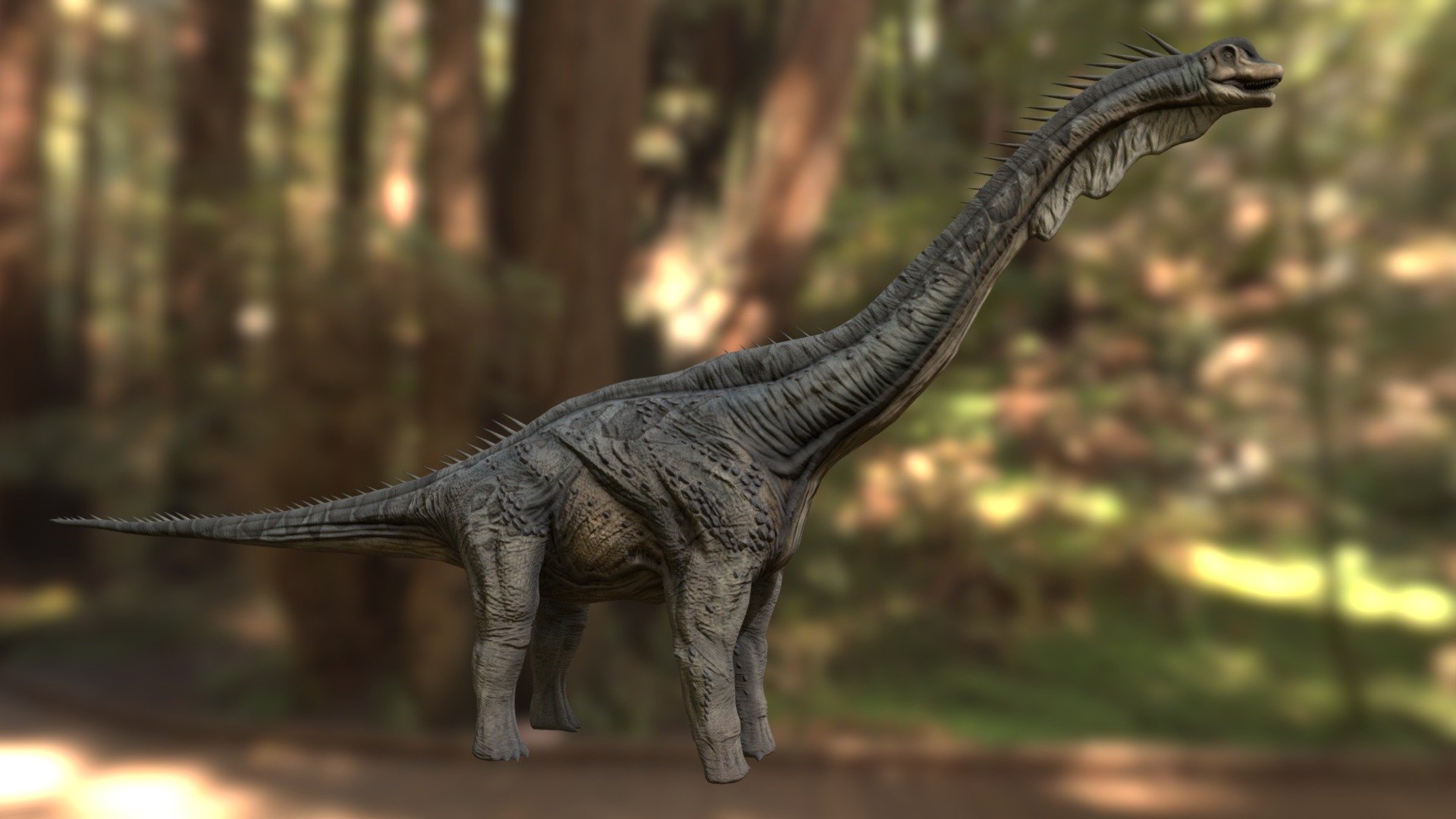 Brachiosaurus - 3D model by beholdmidia [0e0aea1] - Sketchfab