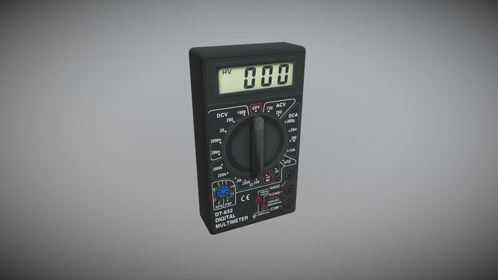 Multimeter 3D models - Sketchfab
