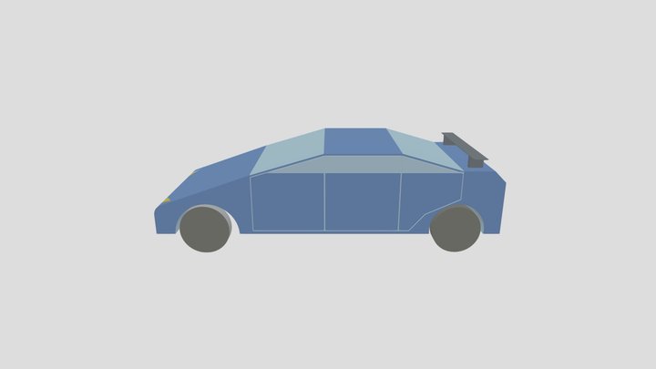 Lamborghini Estoque by Alen Daniel 3D Model