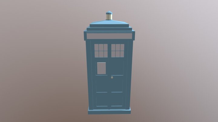 TARDIS 3D Model
