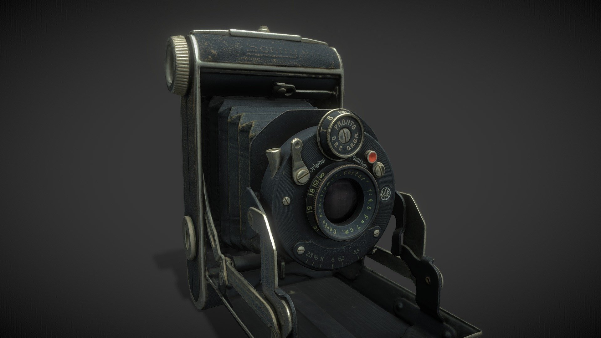 Vintage camera - Certo SONNY - Dolly Vest Pocket - Download Free 3D ...