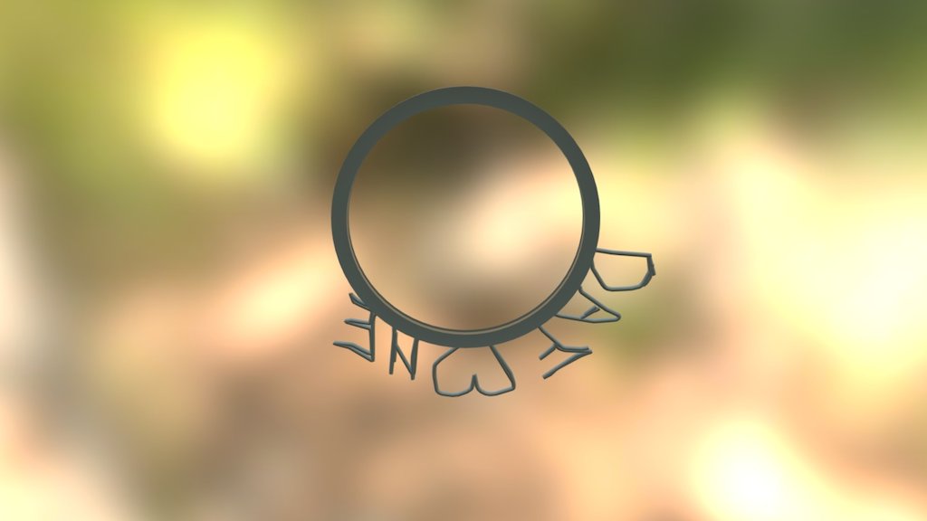 DafneRing — Sketchfab embed 3D viewer