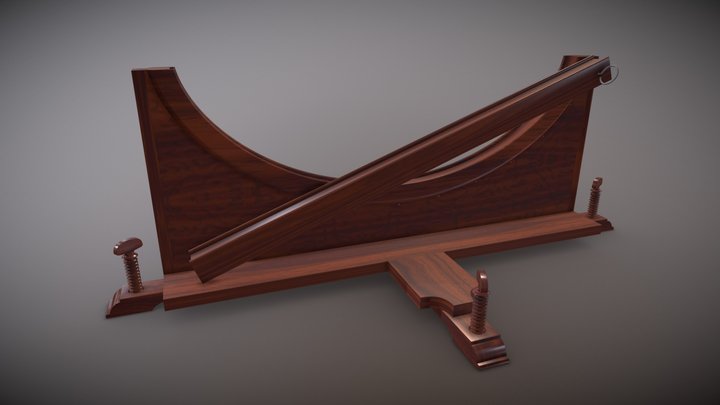 brachistochrone curve (static model) 3D Model