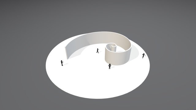 Fibonacci Sculpture 3D Model