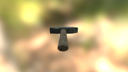 Used Hammer 3D Model