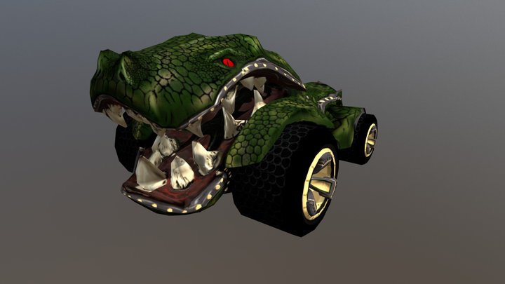 Jurassicar 3D Model