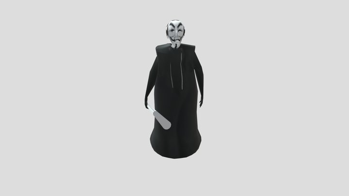 Granny is Anonymouse 3D Model