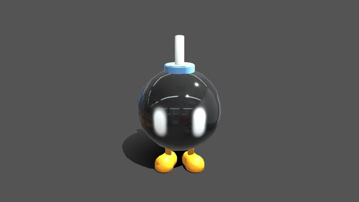 Bob-Omb 3D Model
