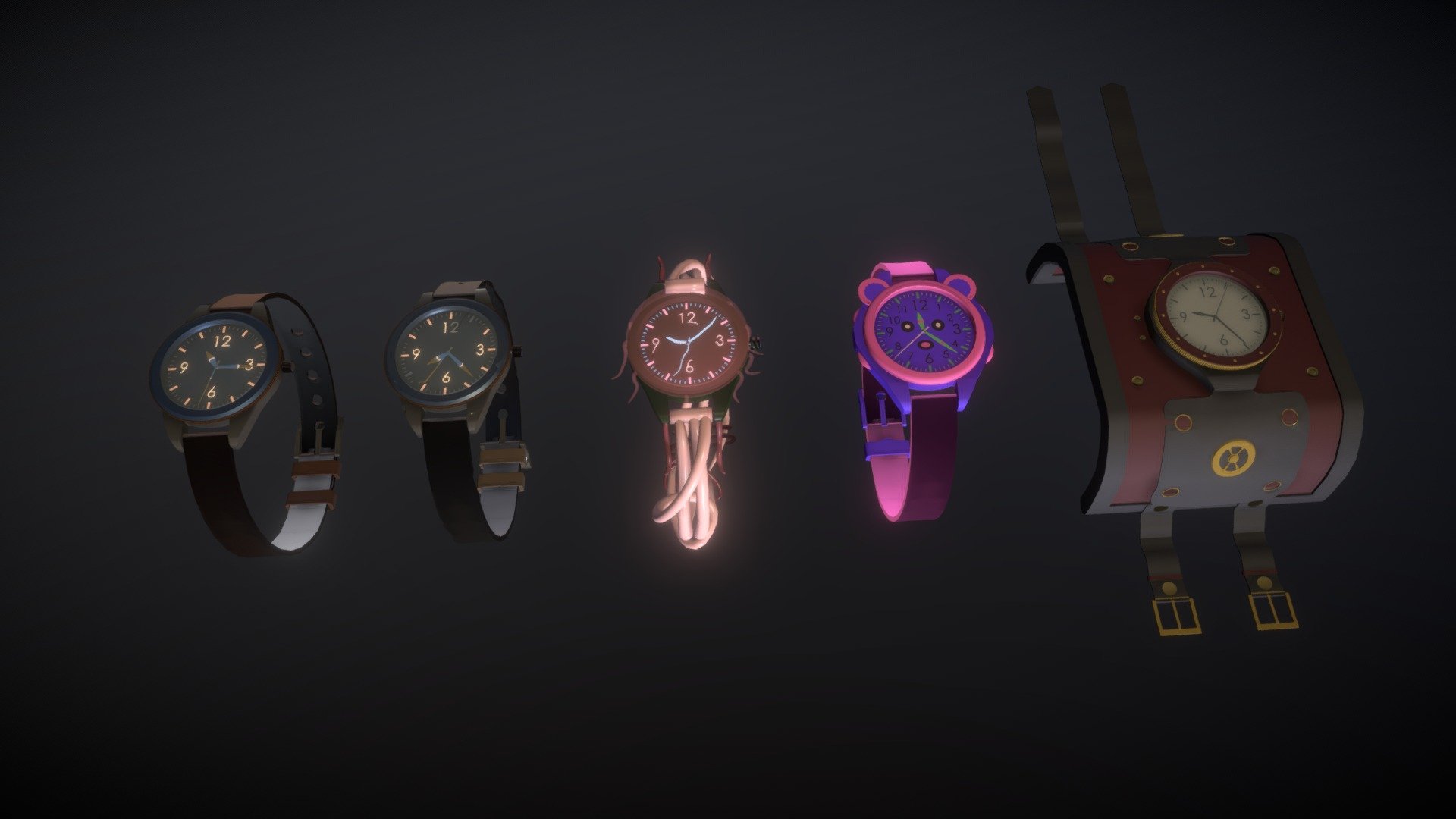 5 different types of watches