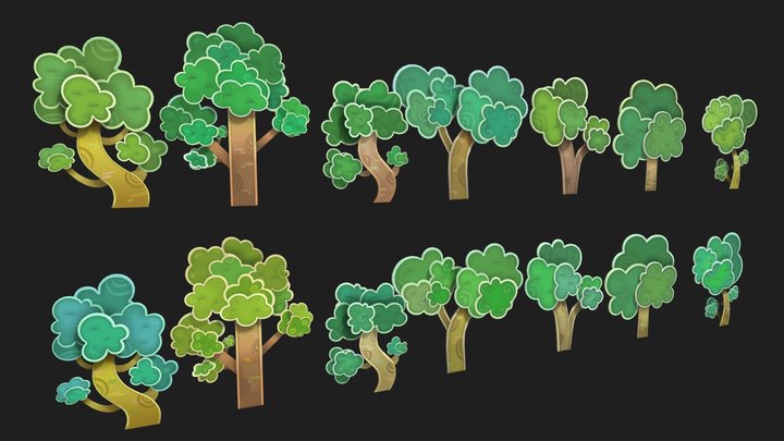 board tree 3D Model