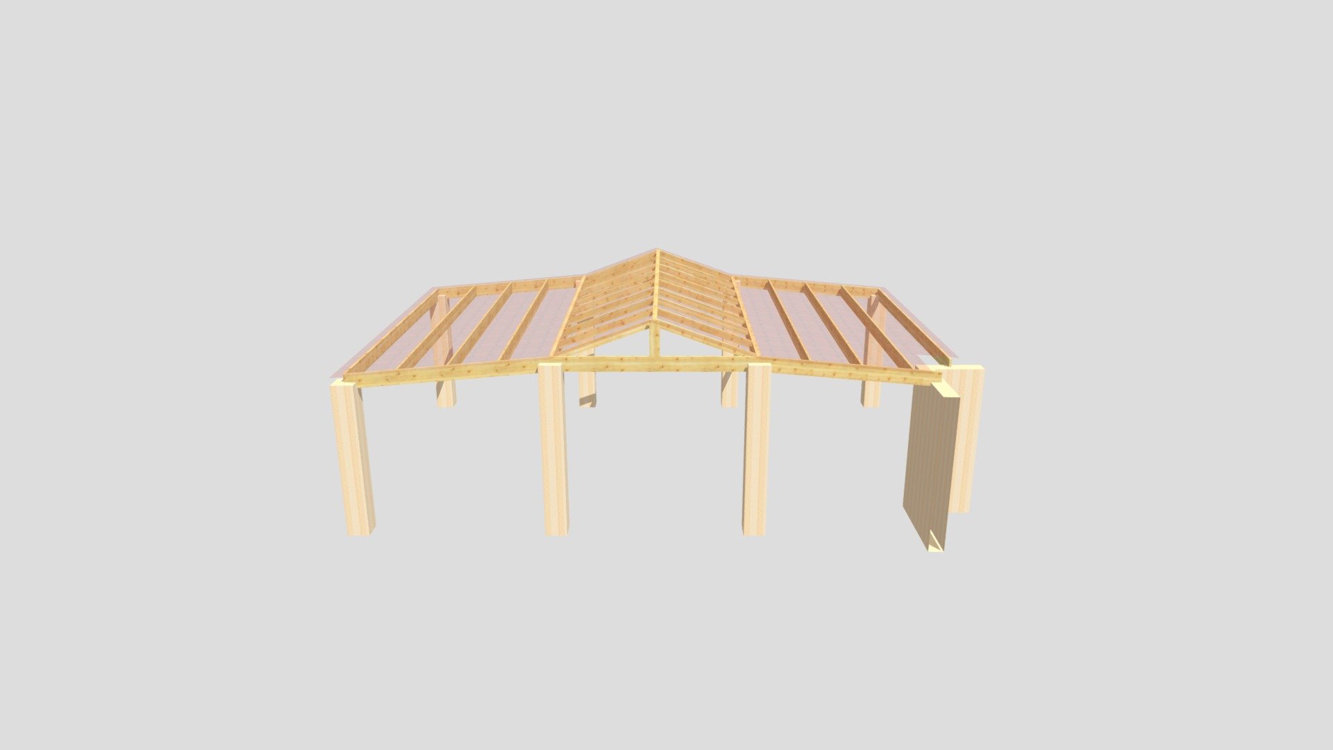 W0305Patio roof Download Free 3D model by JacoNaude [0e1203f