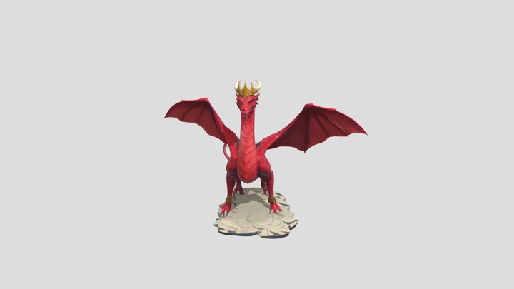 Wings Of Fire Scarlet 3D Model