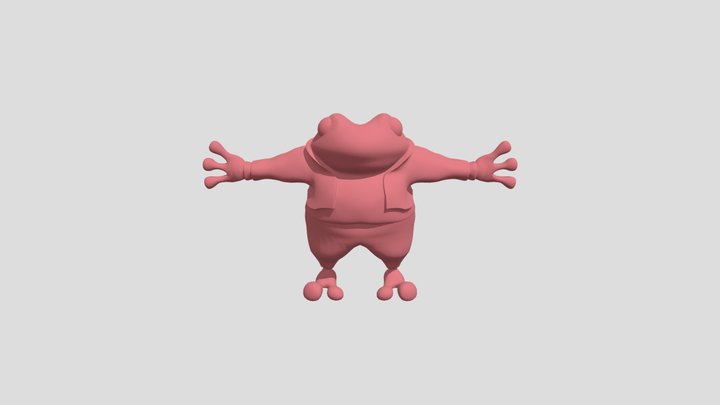 High Poly 3D Model