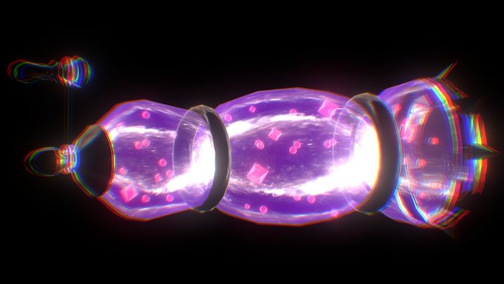 Galaxy Pepper Grinder 3D Model