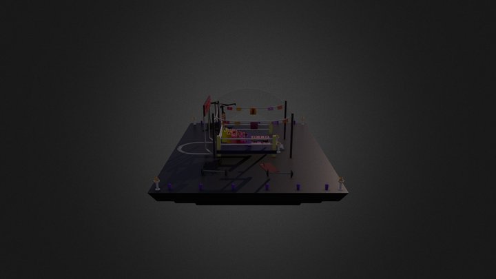 altar mejorado a la parka - equipo 3 3D Model