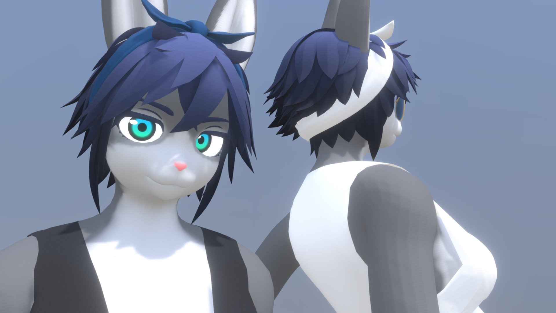 RABBIT GIRL - 3D model by mikejin (@mikeningen) [0e14028] - Sketchfab
