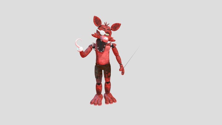 foxy-the-pirate-fox 3D Model