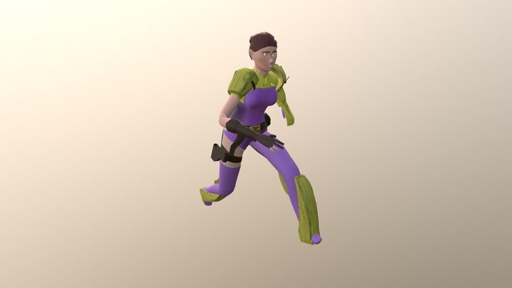 Zenith Running 3D Model