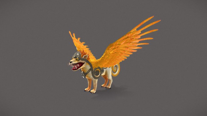 Balinese Singha 3D Model