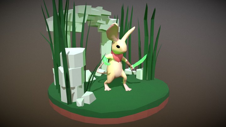 Quill 3D Model